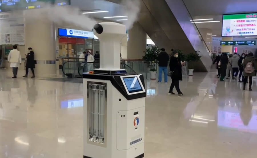 創澤官方授權經銷消毒機器人
