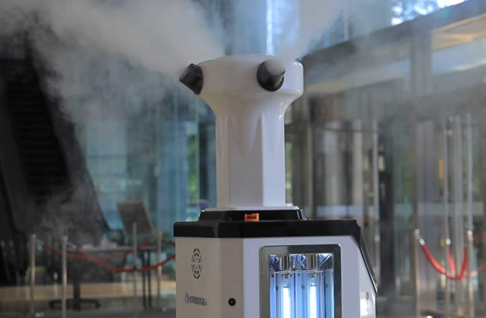 室內(nèi)移動消毒機(jī)器人