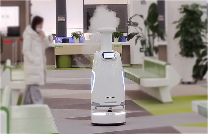 G質量的防疫消毒機器人