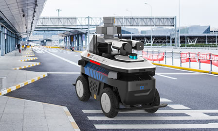 室外安防巡檢機器人